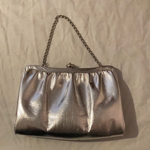 Silver clutch